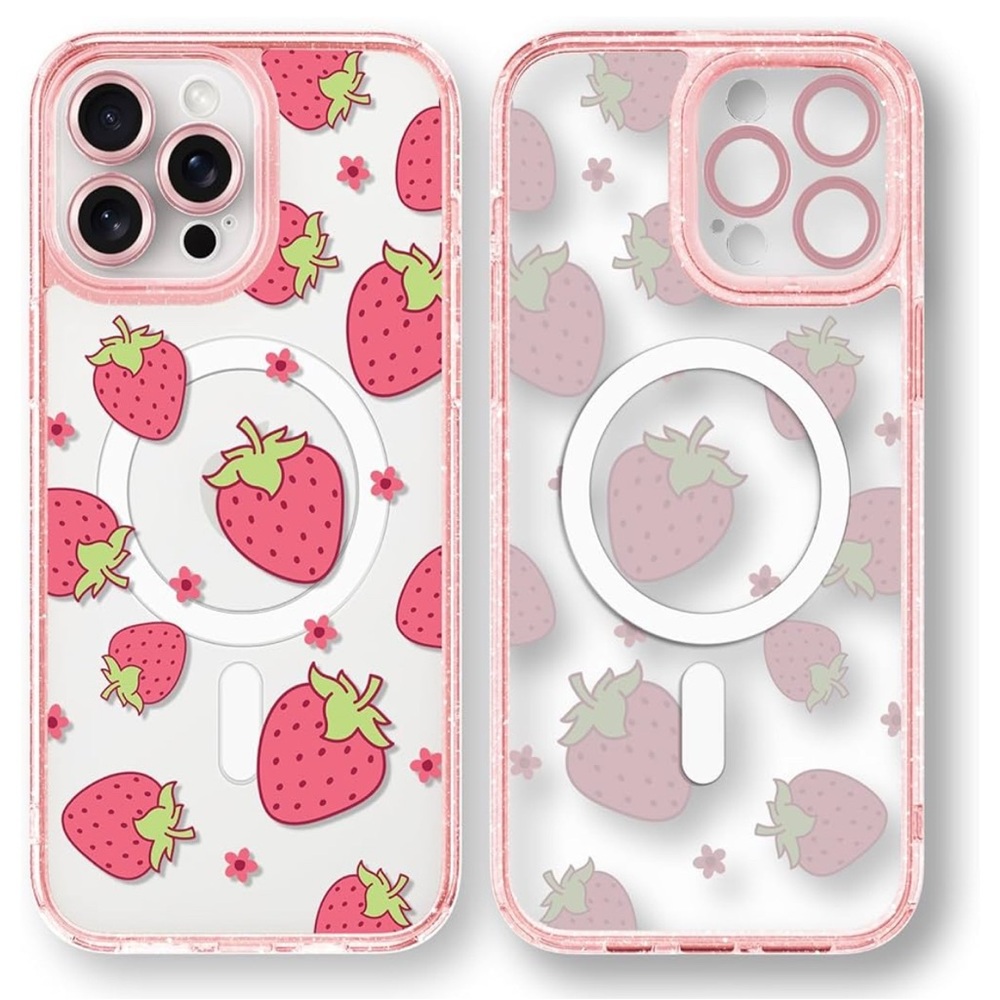 NIB casevivid “Strawberry” iPhone 12/13 Pro Max MagSafe Case